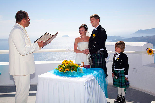 santorini weddings