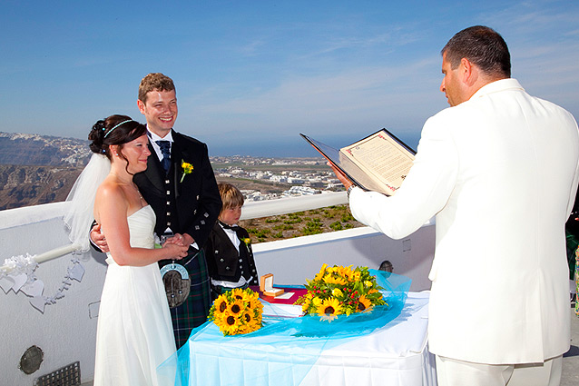 santorini weddings