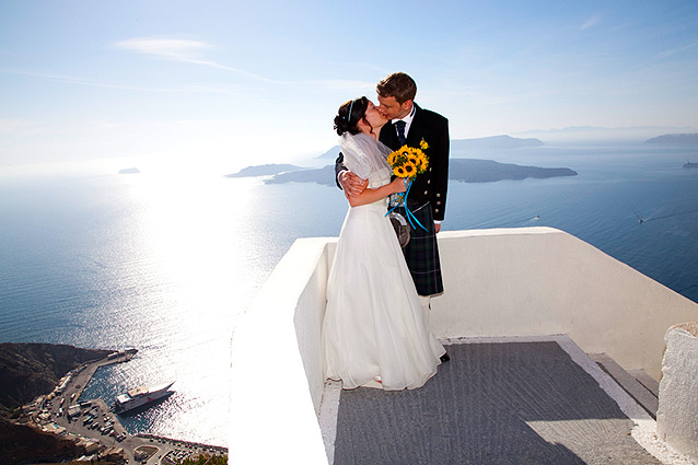 santorini weddings