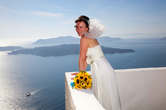 santorini weddings