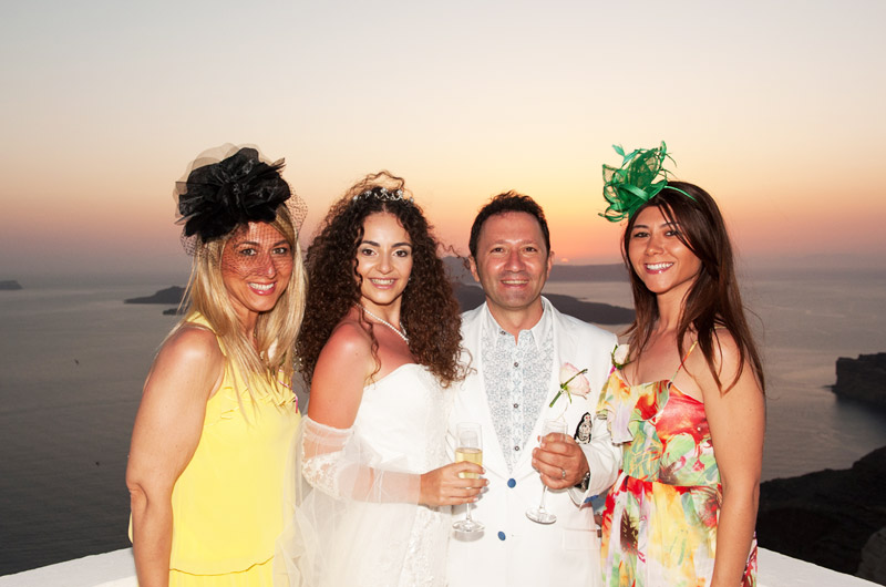 santorini weddings