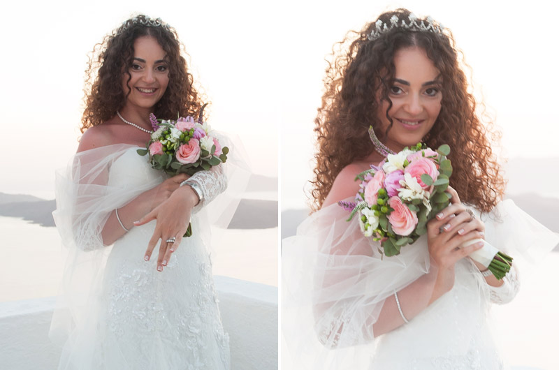 santorini düğün
