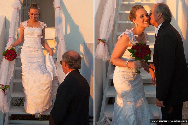 loucas wedding santorini