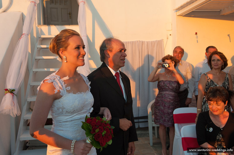 loucas wedding santorini