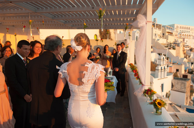 santorini weddings