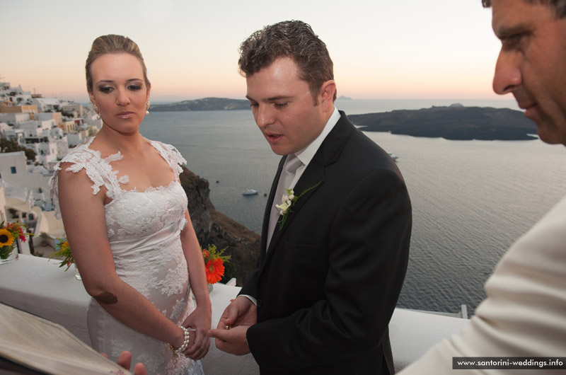 loucas wedding santorini