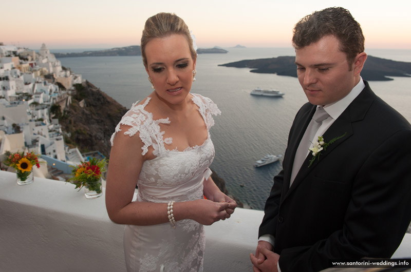 loucas wedding santorini