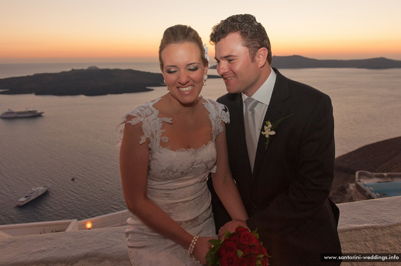 santorini weddings