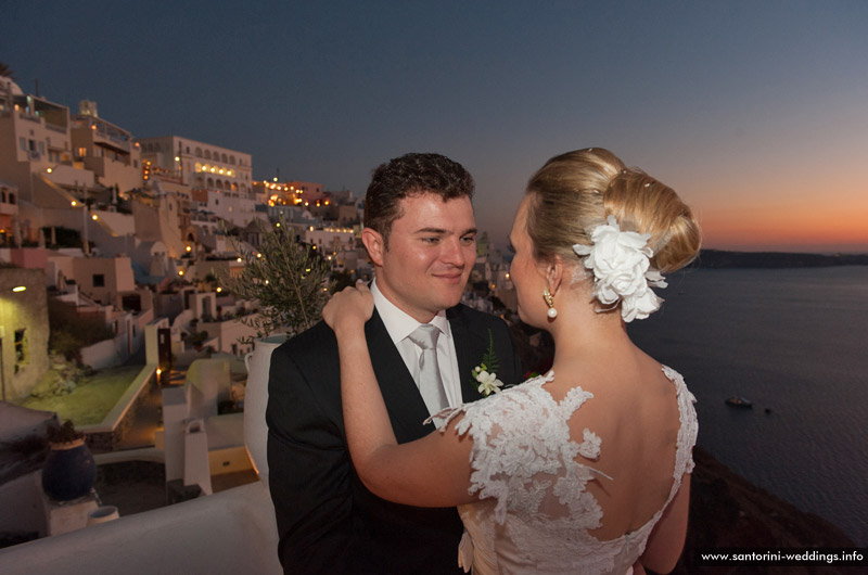 santorini weddings