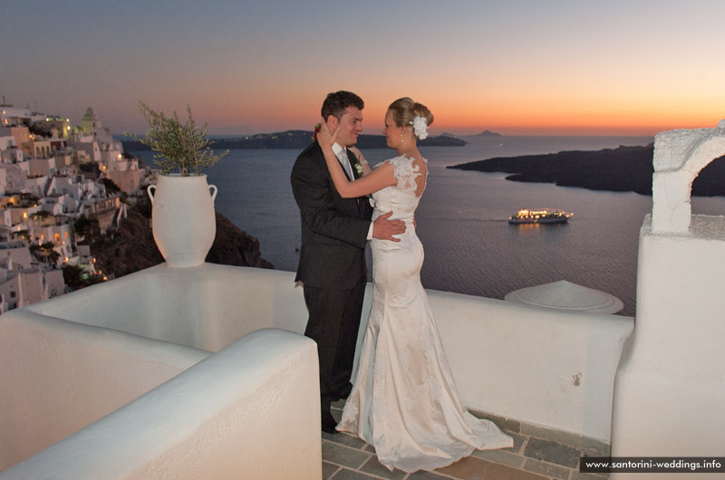 santorini weddings