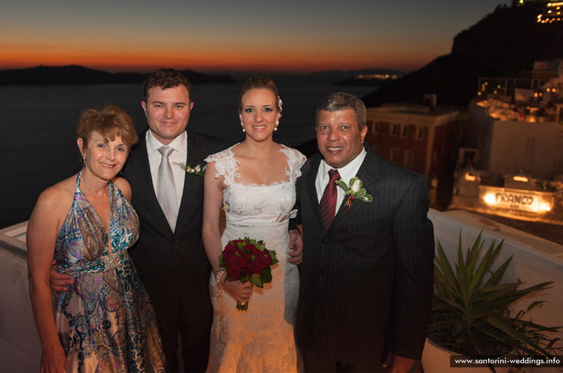 santorini weddings