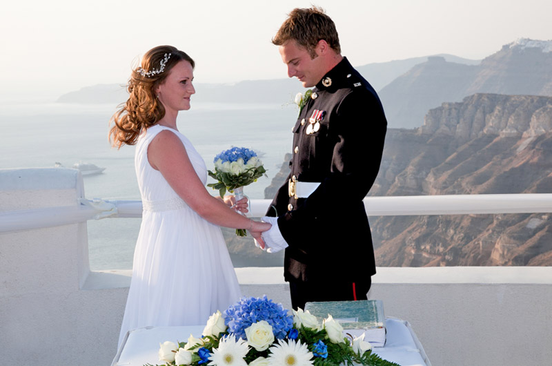 santorini wedding