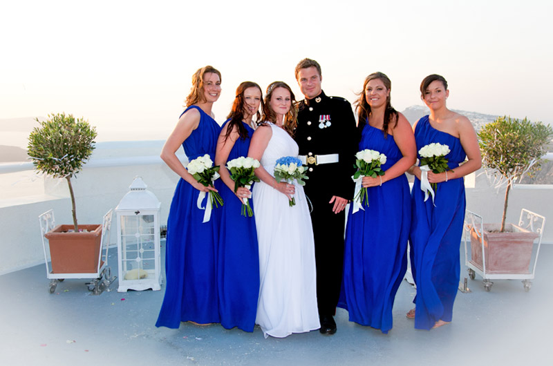 santorini wedding