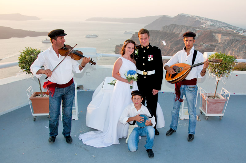 wedding in greece