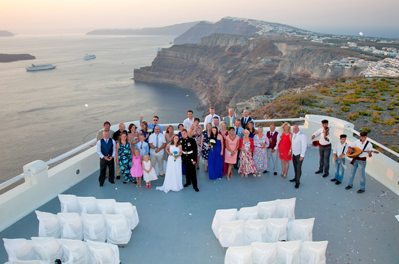 santorini wedding