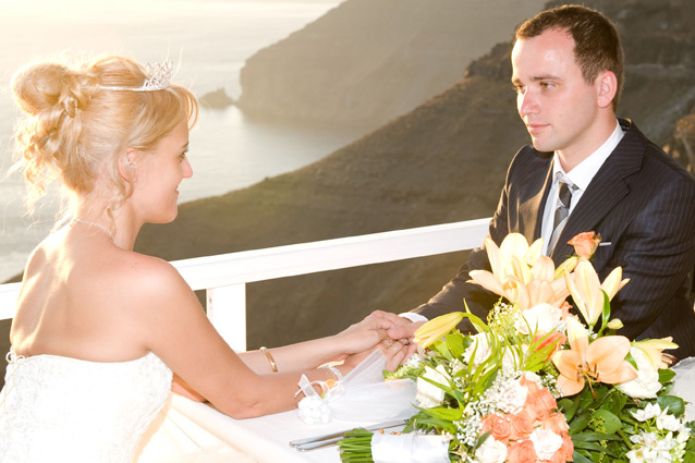 Civil Wedding Santorini