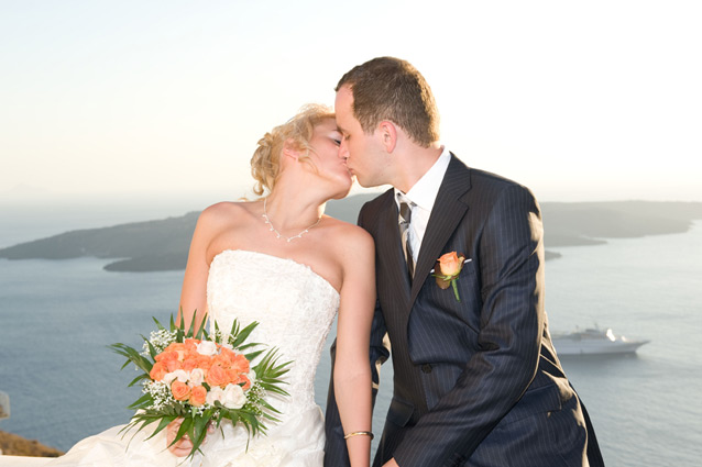 Get Married In Santorini