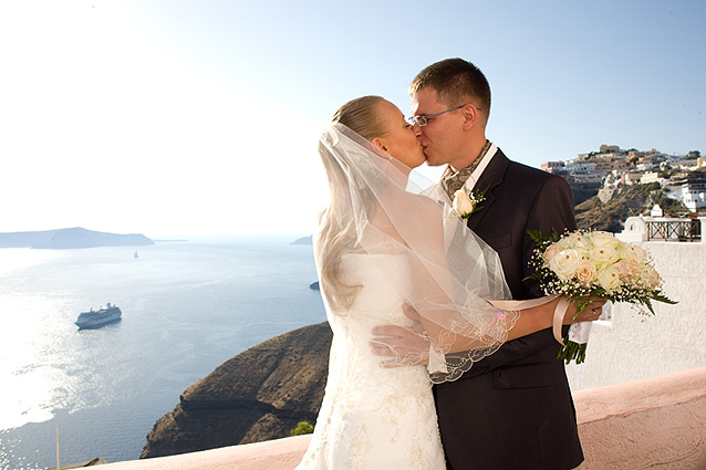 santorini weddings