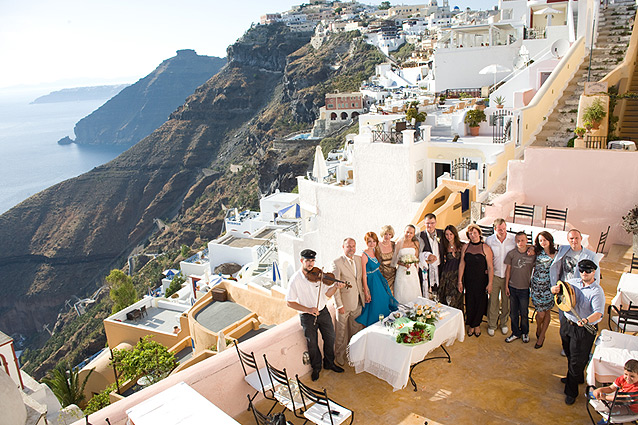 santorini wedding