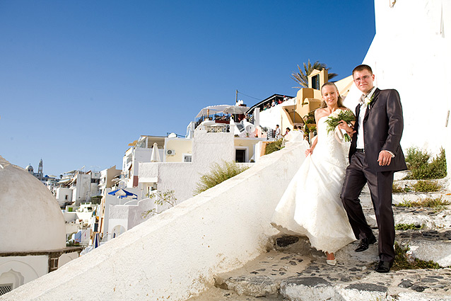 santorini weddings