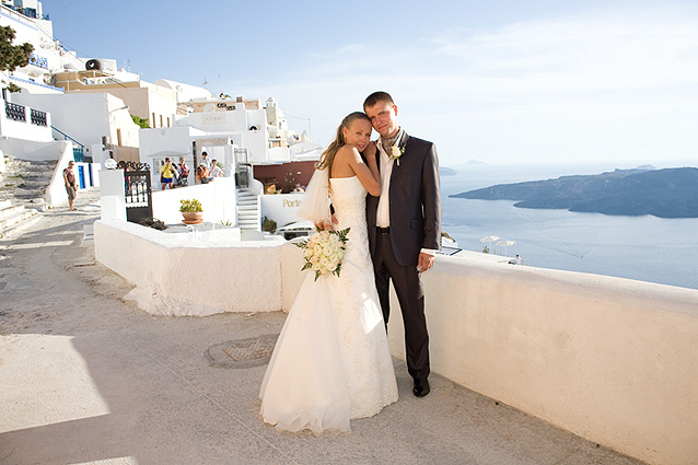 santorini weddings