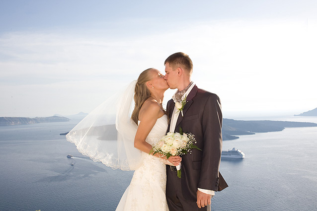 santorini weddings