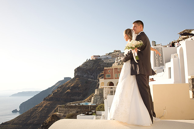 santorini weddings