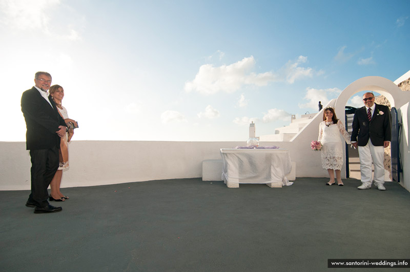 Wedding in Santorini