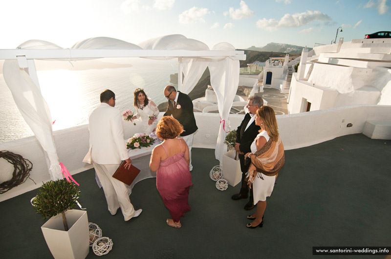 Santorini Weddings / St. Irene Chapel