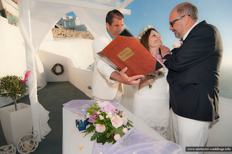 Santorini Weddings / St. Irene Chapel