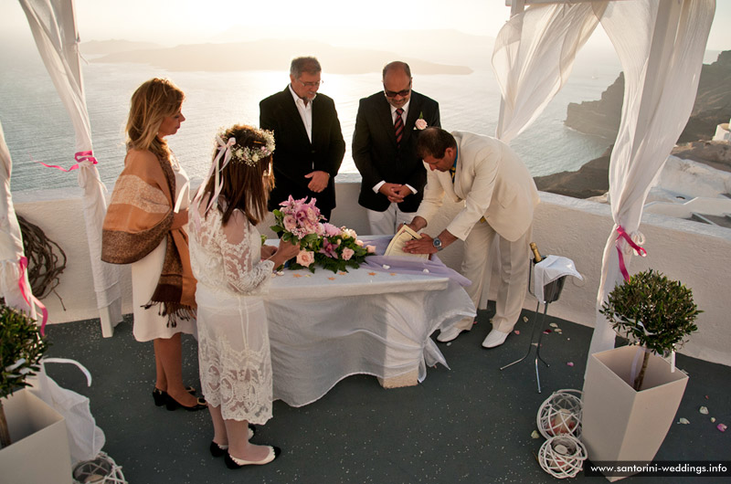 Santorini Weddings