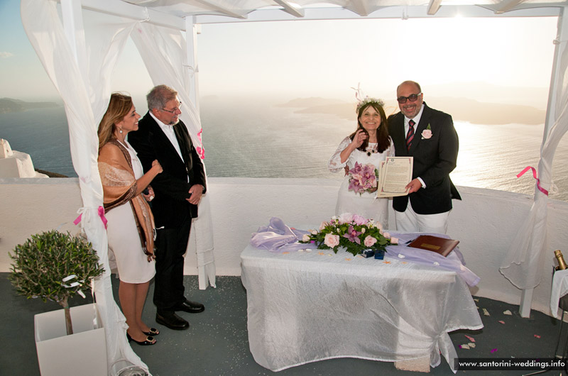 Santorini Weddings / St. Irene Chapel