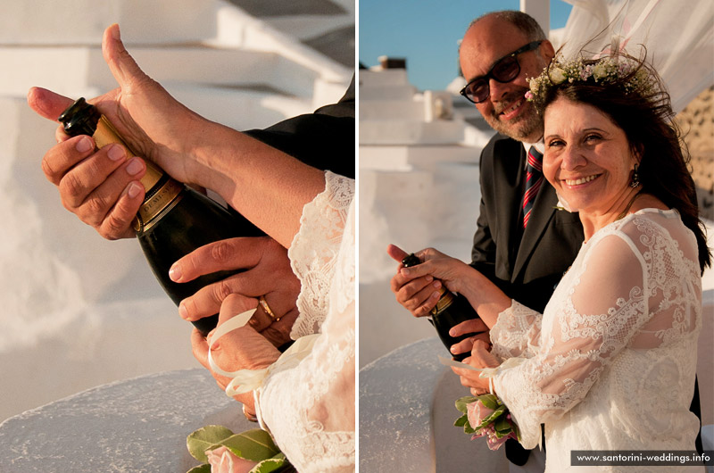 Wedding in Santorini