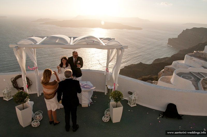 Santorini Weddings / St. Irene Chapel