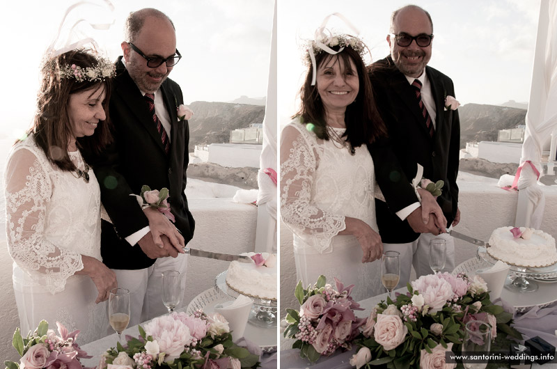 Wedding in Santorini