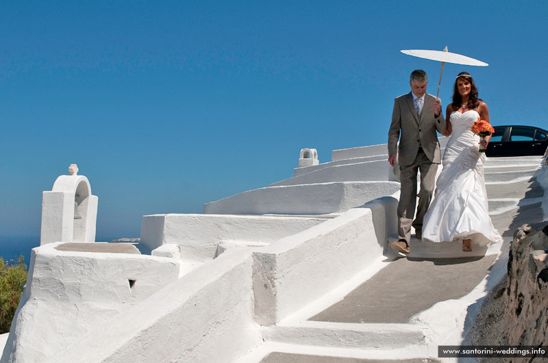 santorini wedding