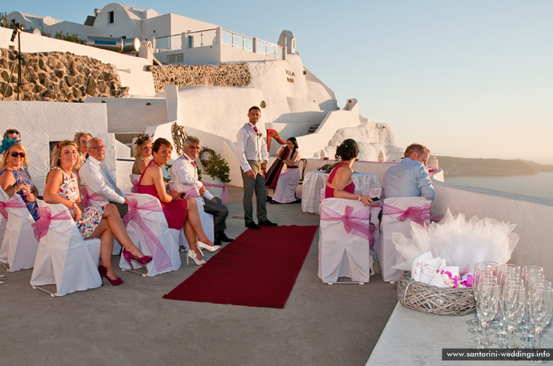 santorini weddings