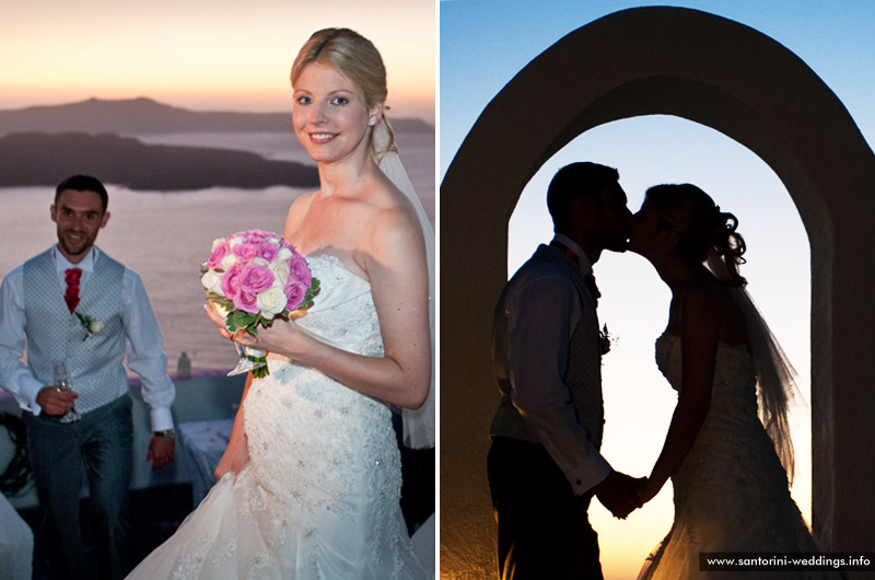 santorini weddings