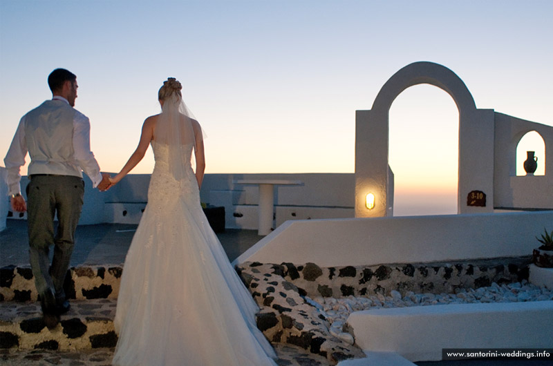 santorini weddings