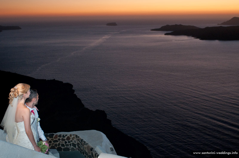 santorini weddings