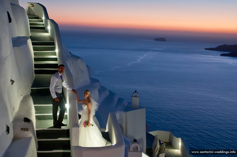 santorini weddings