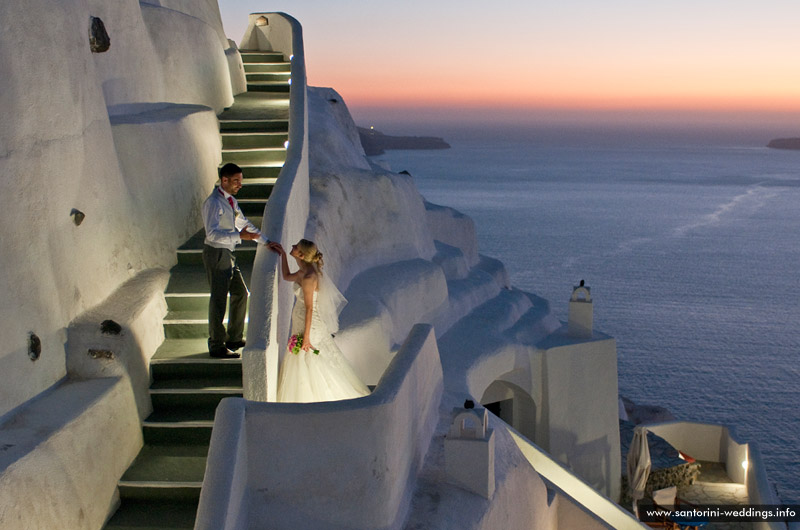 santorini weddings