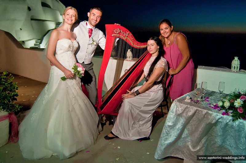 santorini weddings