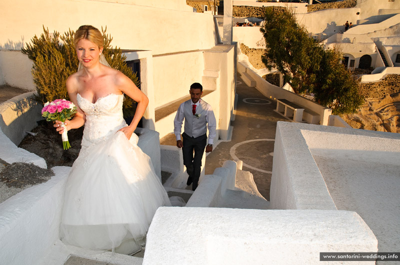 santorini weddings