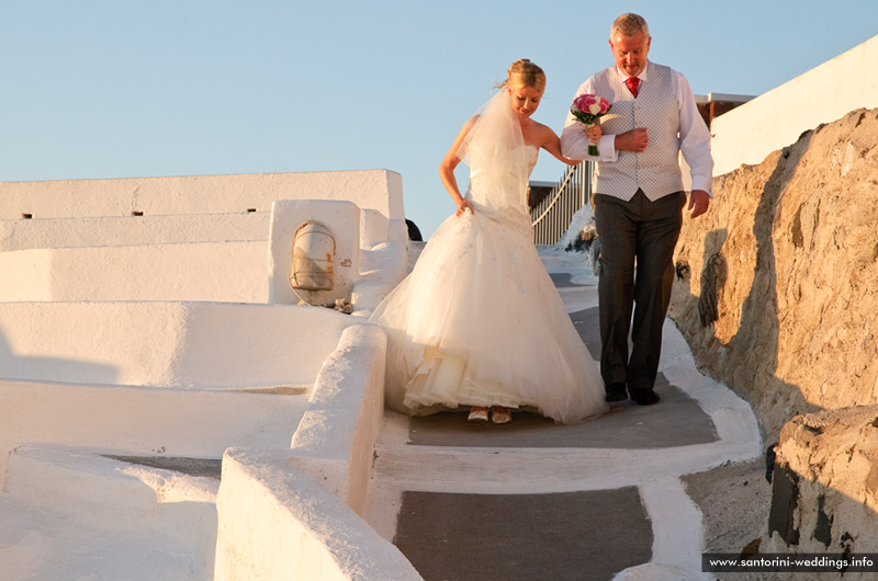 santorini weddings