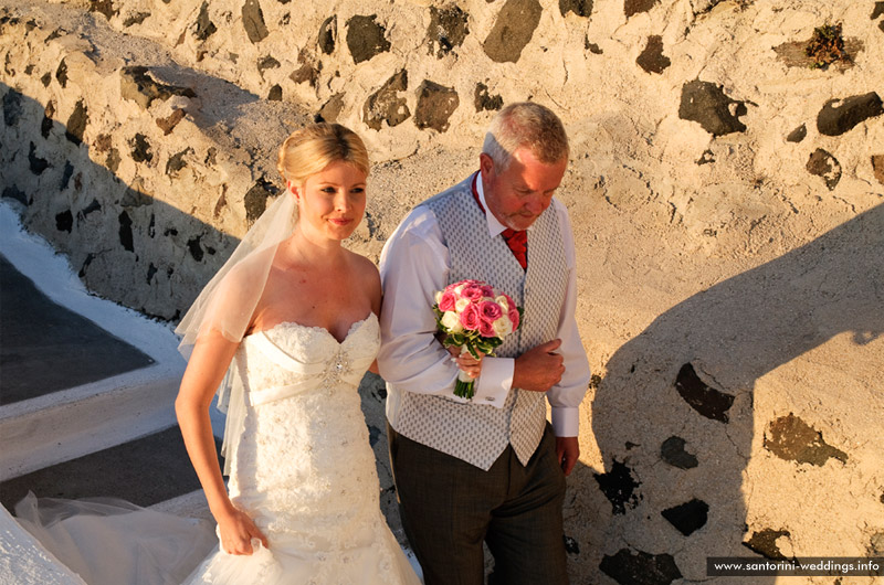 santorini weddings