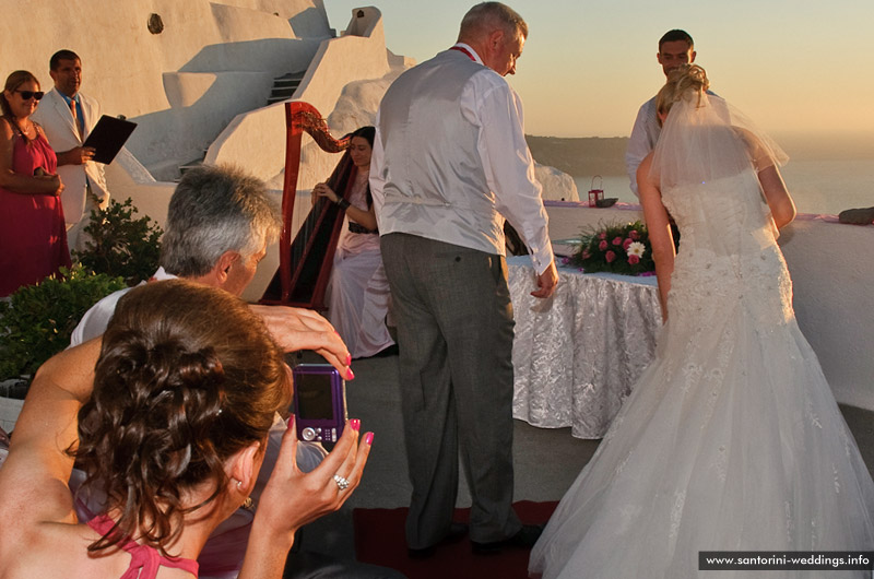 santorini weddings