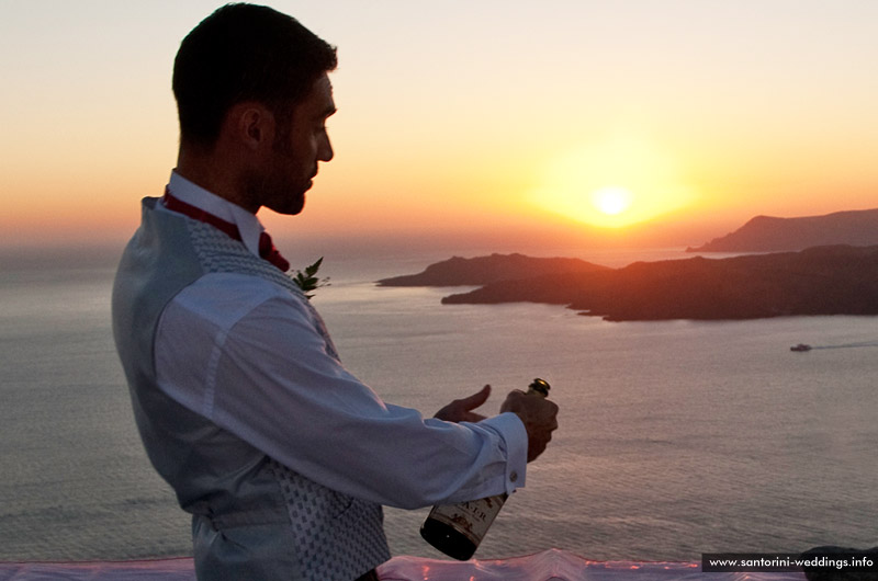 santorini weddings