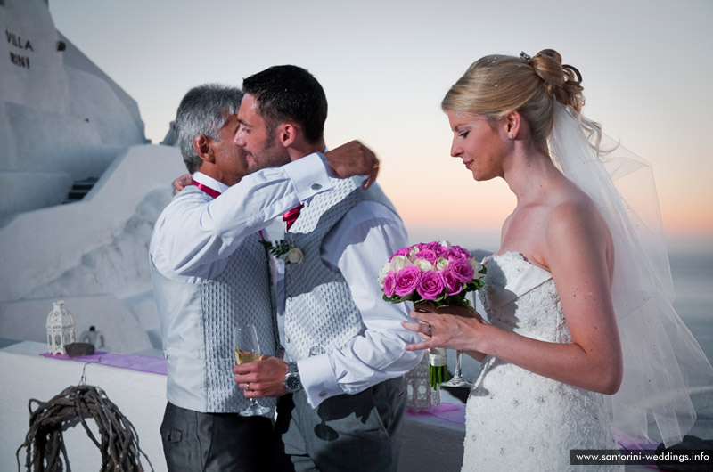 santorini weddings