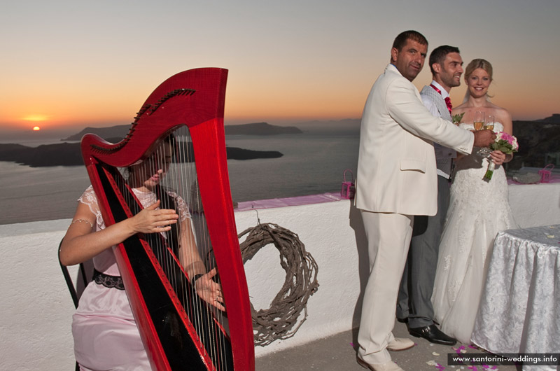 santorini weddings